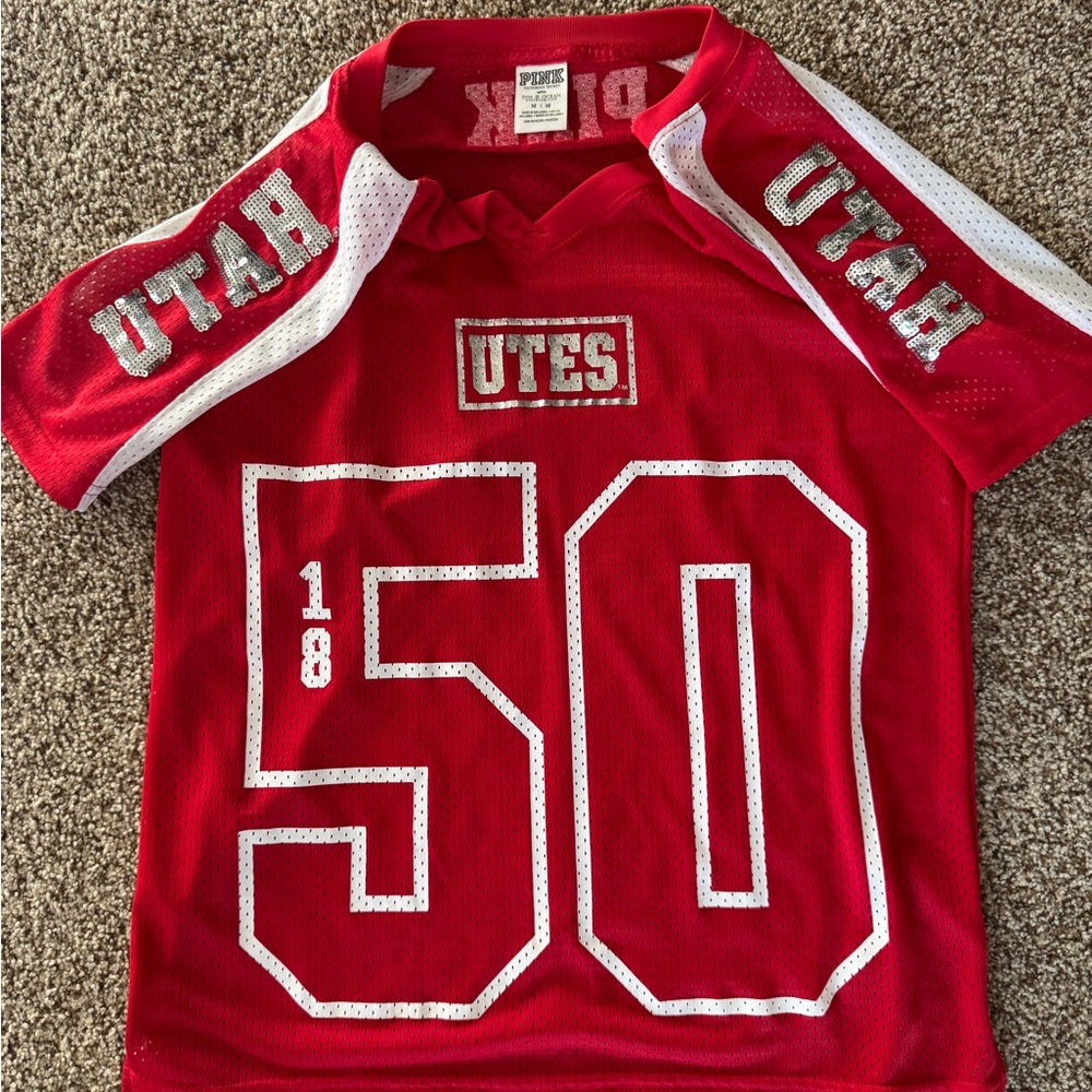 Sequined VS PINK Women’s Utah Jersey